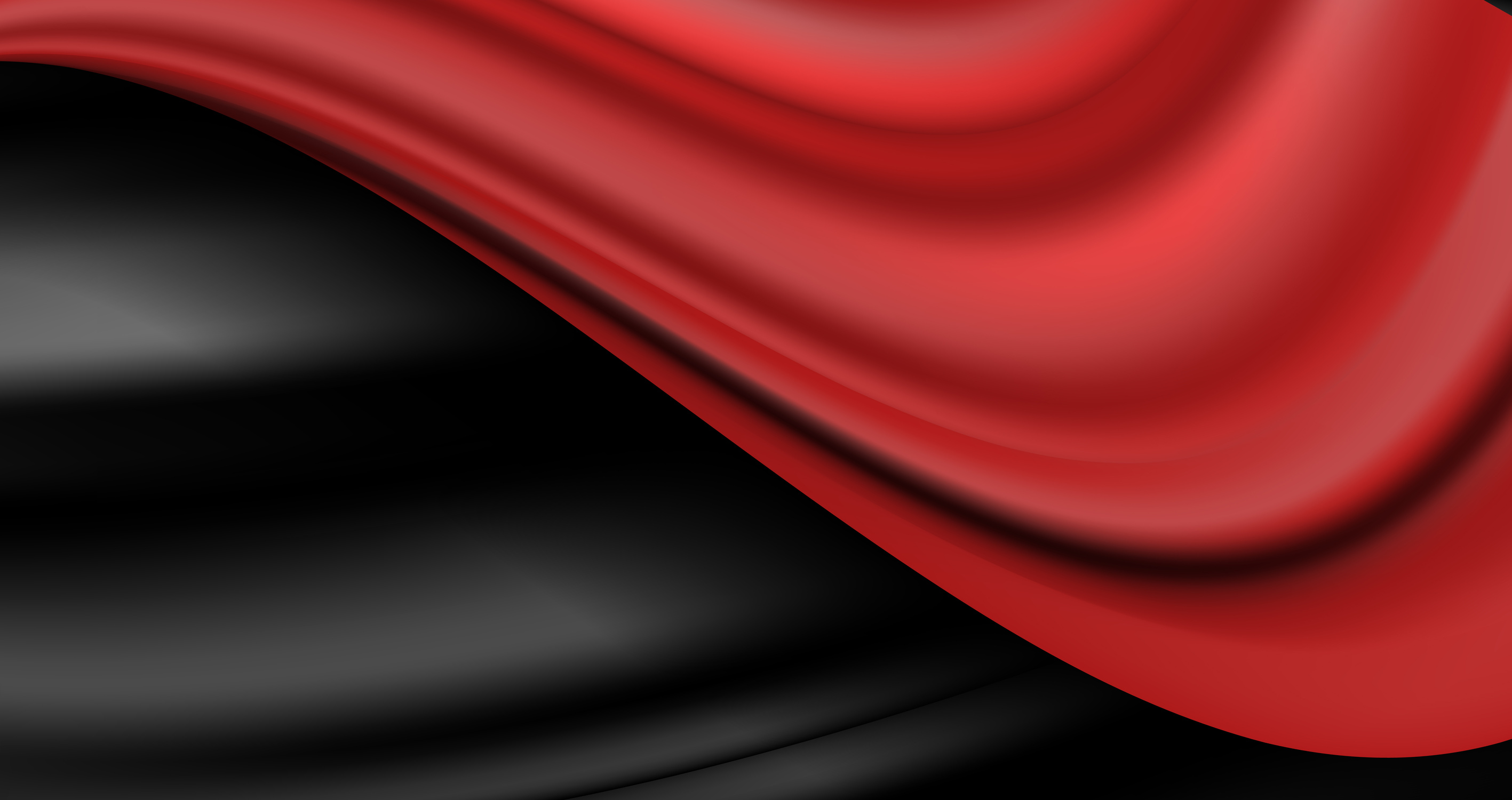 Black and Red Wavy Background